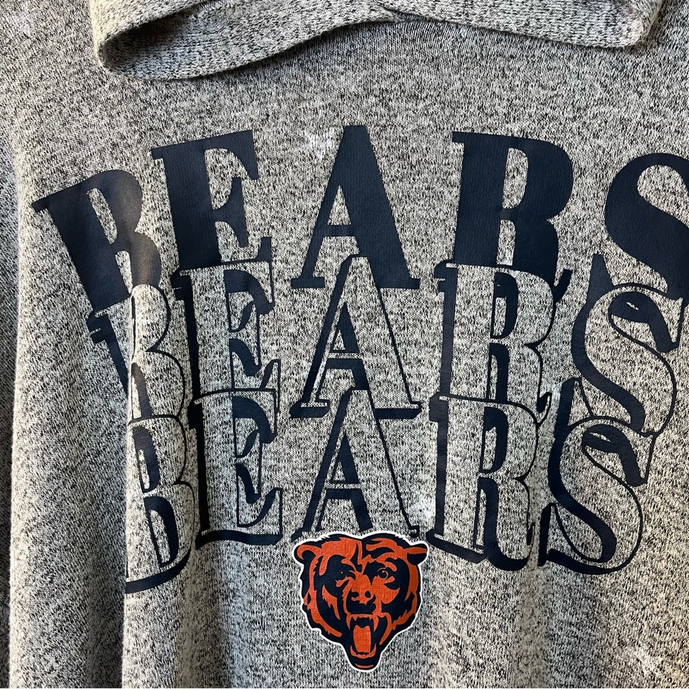Chicago Bears NFL Team Gray Hoodie XXL - Picture 5 of 6
